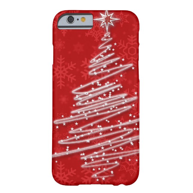 Scribbled Christmas Tree Case-Mate iPhone Case (Back)
