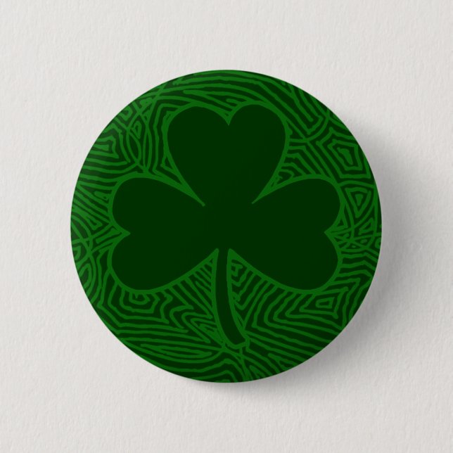 Scribbleprint Clover Button (Front)