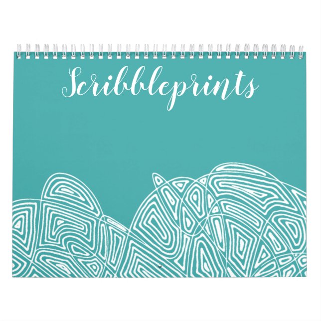 Scribbleprints Calendar (With Christian Designs) (Cover)