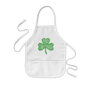 Scribbleprints Clover Kids Apron
