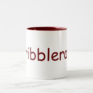 Scribblerati Two-Tone Coffee Mug
