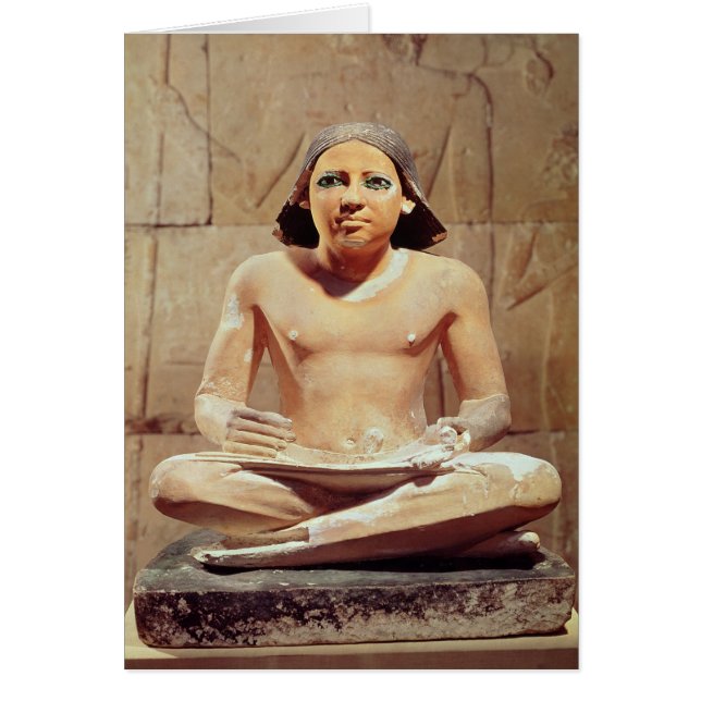 Scribe seated cross-legged (Front)