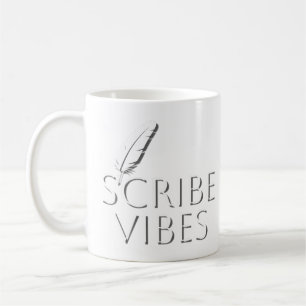 Scribe Vibes Writers Authors Poets Coffee Mug