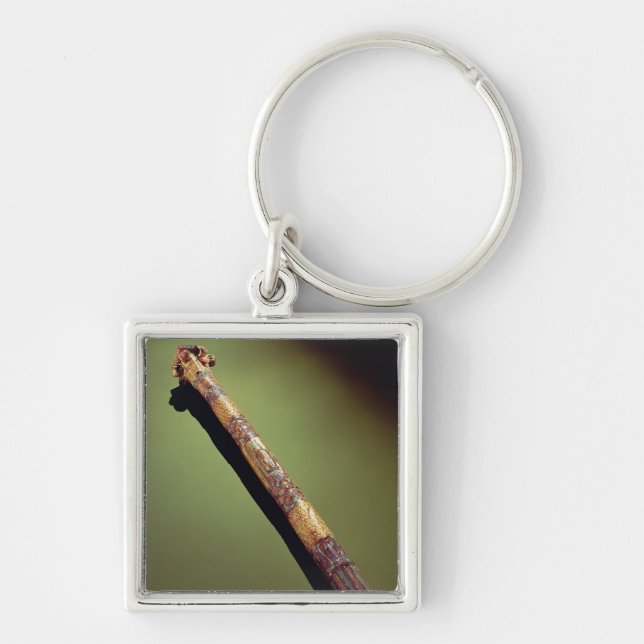 Scribe's case for writing reeds key ring (Front)