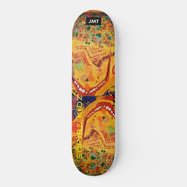 SCRIBZ KIDZ SKATEBOARD / JMT (Front)