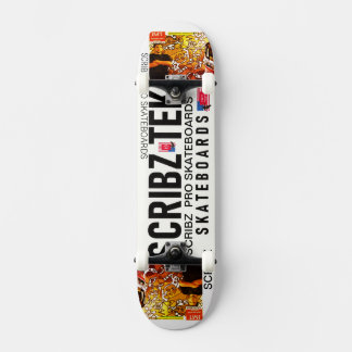 SCRIBZ TEK OFFICIAL SKATEBOARD #1