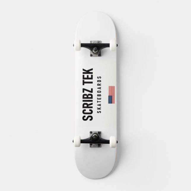 SCRIBZ TEK    OFFICIAL SKATEBOARD / IPIXTURES (Front)