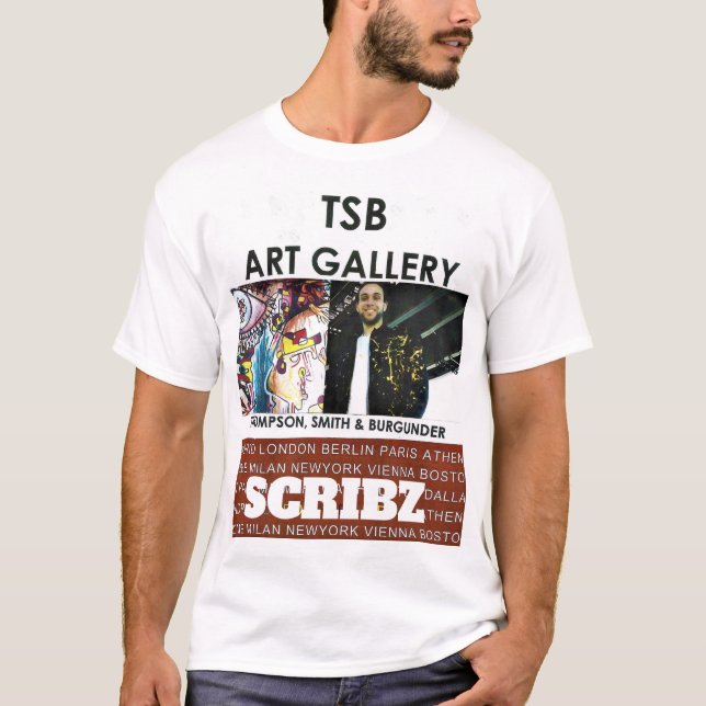 SCRIBZ TSB ART T-Shirt (Front)