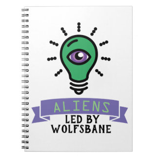 Scrimo Team Alien notebook
