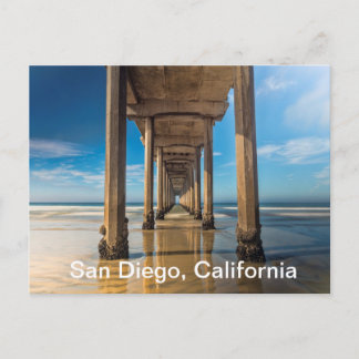 Scripps Pier in San Diego, California Postcard