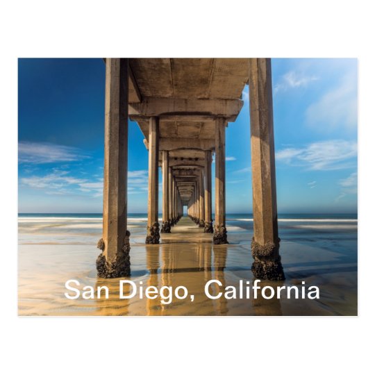 Scripps Pier in San Diego, California Postcard