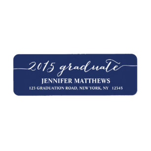 Script 2015   Graduation Return Address Label