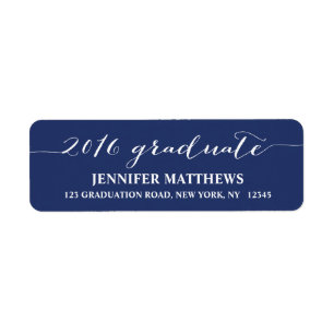 Script 2016   Graduation Return Address Label