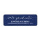 Script 2016 | Graduation Return Address Label