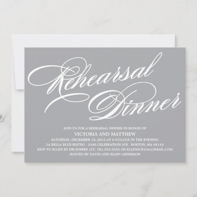 SCRIPT 2 | REHEARSAL DINNER INVITE (Front)