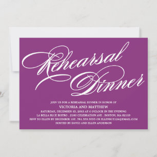 SCRIPT 2   REHEARSAL DINNER INVITE