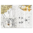 Script Bee Decoupage Tissue Paper