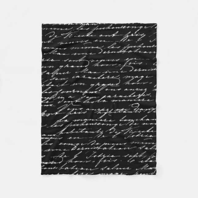 Script Blanket (Front)