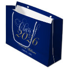 Script Blue Gold Class of 2024 Graduation