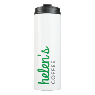 Script Custom Name Coffee Tumbler Personalised