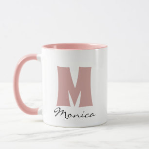 Script Custom Name & Monogram Mug