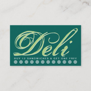 script DELI customer loyalty Card