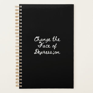 script font_Change the Face of Depression Planner