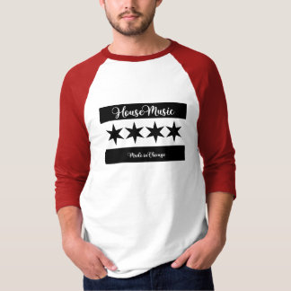 (Script Font) House Music | Made in Chicago T-Shirt