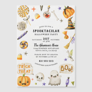 Script & Hand Painted Spooktacular Halloween Party