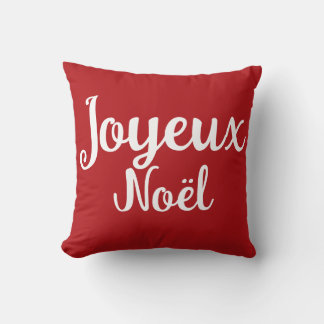 Script Merry Christmas Cushion