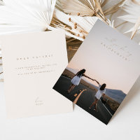 Script Modern Elegant Bridesmaid Proposal Card