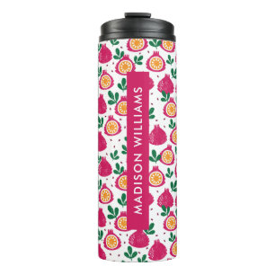 Script Monogram Fruit Thermal Tumbler