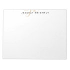 Script Monogram Initials Name Gold Black