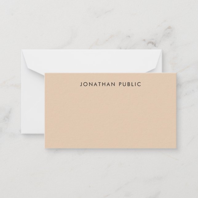 Script Monogrammed Simple Template Minimalist (Front)