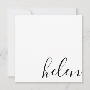 Script Name Card