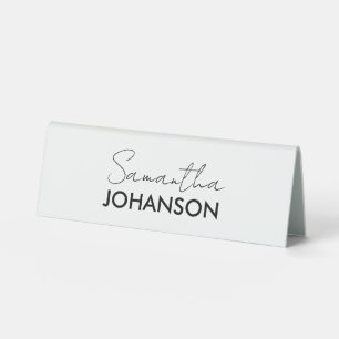 Script Name Last Name Modern Minimalist Elegant
