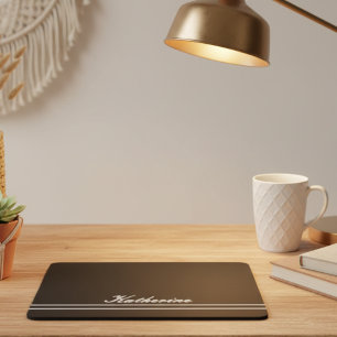 Script Name Minimalist Midnight Back Mouse Pad