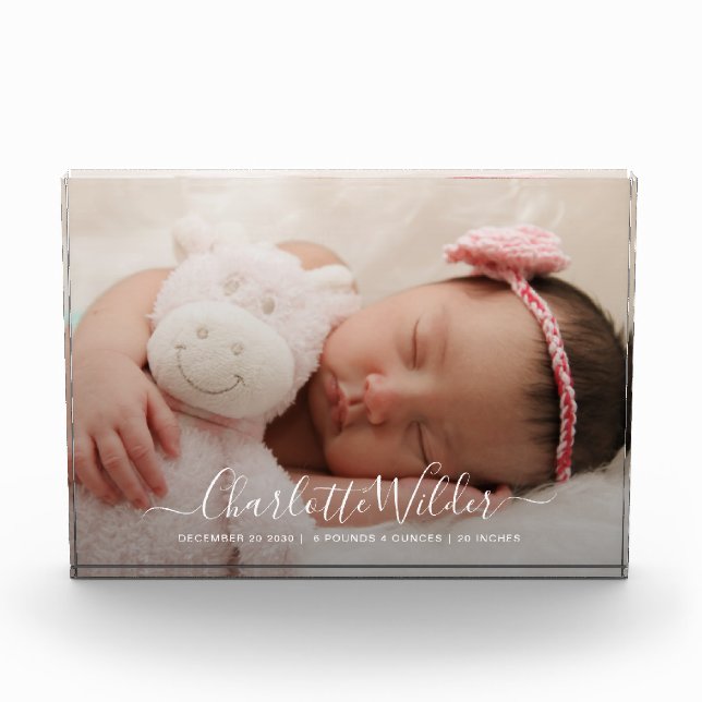 Script Name Photo Overlay Birth Stats (Front)