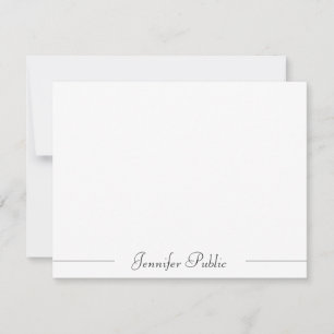 Script Name Typography Modern Simple Template