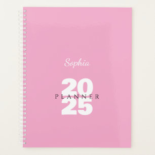 Script Name & Year, Title, Pale Pink Planner
