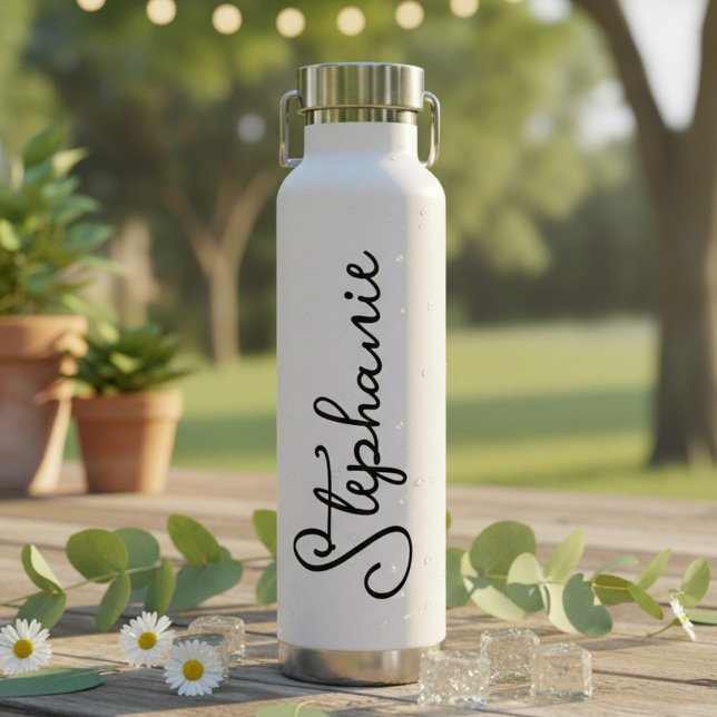 Script Personalised Name  Water Bottle (Creator Uploaded)