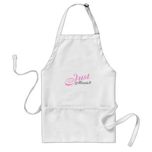 Script (Pink) Standard Apron