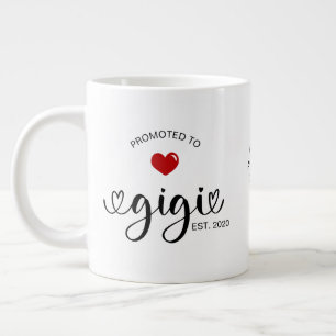 Script Promoted To Gigi Large Coffee Mug