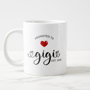 Script Promoted To Gigi Large Coffee Mug