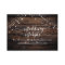 Script Rustic Wood & Light Strings Wedding Website