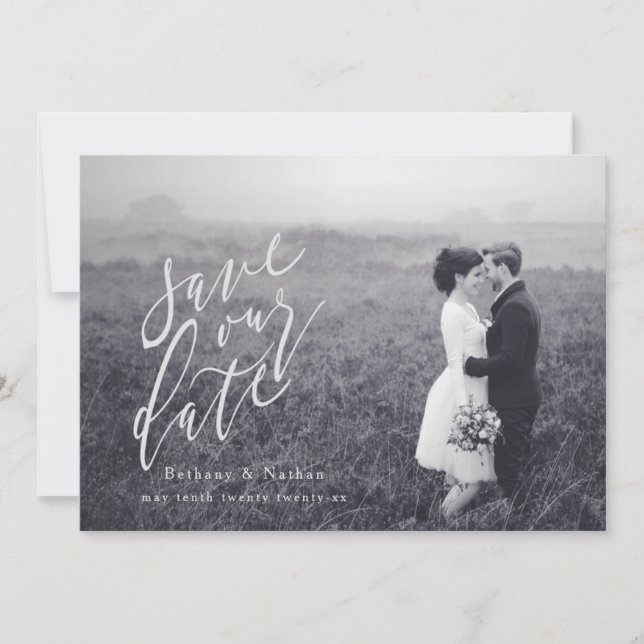 SCRIPT-SAVE THE DATE SAVE THE DATE (Front)