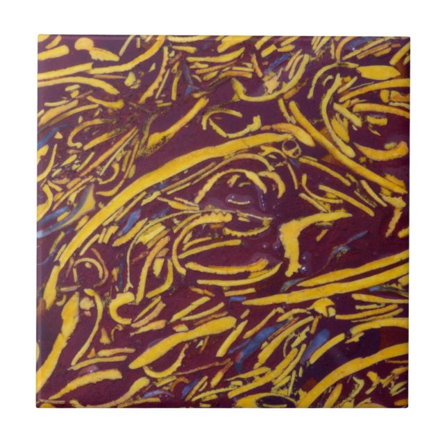 Script Stone Ceramic Tile (Front)