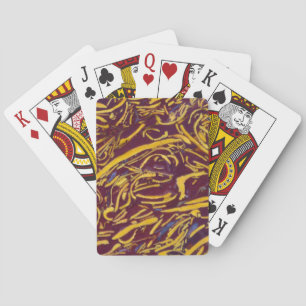 Script Stone Playing Cards
