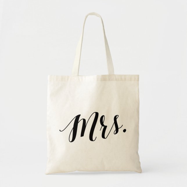 Script Tote | Mrs (Front)