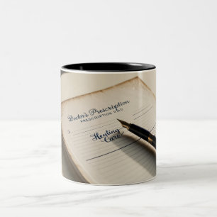 Script Your Day: Prescription Pad and Pen Mug